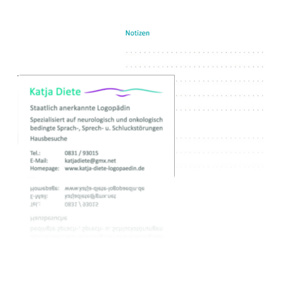 Logopädin Katja Diete